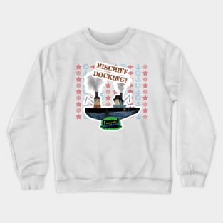 "Mischief Docking!" - The Railways of Crotoonia Crewneck Sweatshirt